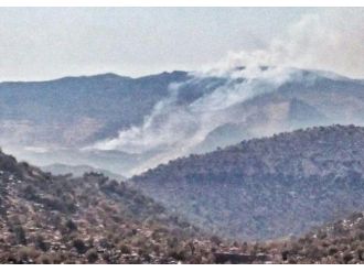 Askeri Birliğe Saldırı Sonrasında Helikopter Ve Savaş Uçakları Bölgeyi Ateş Altına Aldı