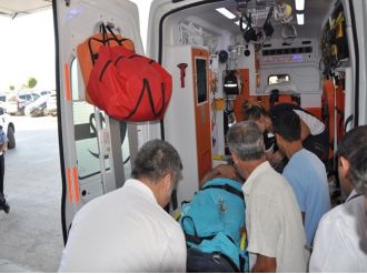 Polis Aracının Geçişi Esnasında Bombalı Araç Patlatıldı