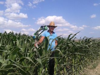Çiftçinin Aşırı Sıcakta Zorlu Mesaisi