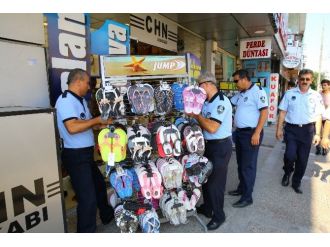 Zabıtadan Kaldırım İşgali Operasyonu