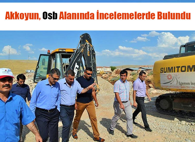 Akkoyun, Osb Alanında İncelemelerde Bulundu