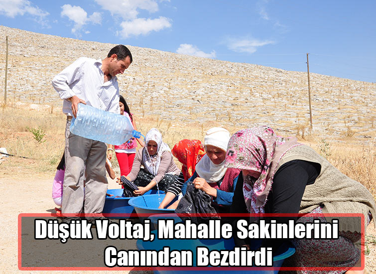 Düşük Voltaj, Mahalle Sakinlerini Canından Bezdirdi