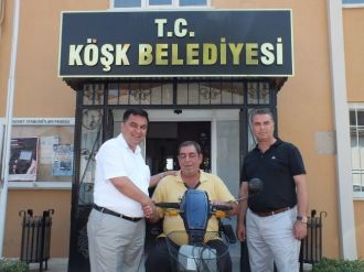 Başkan Kılınç, Engellileri Sevindirmeye Devam Ediyor