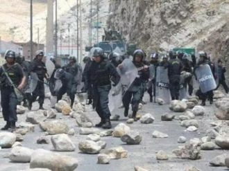 Peru’da Madenciler Ve Polis Çatıştı: 1 Ölü