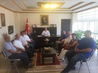 Kaymakamı Ziyaret Ettiler