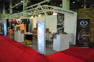 Afşin standına yoğun ilgi