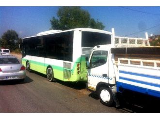 Çevre Yolunda Zincirleme Trafik Kazası: 1 Yaralı