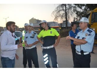 Fazla Tonajlı Hafriyat Kamyonuna 8 Bin 700 Tl Ceza Kesildi