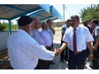 Gürkan, Yarımcahan’da Çalışmaları Yerinde İnceledi