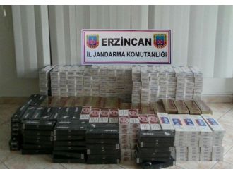 Jandarmadan Kaçak Sigara Operasyonu