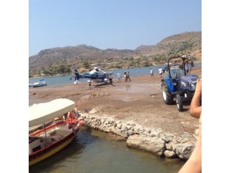 Yatı Denizden Kendisi Havadan Geldi