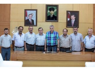 Başkan Toçoğlu, Kaynarcalı Muhtarları Makamında Ağırladı