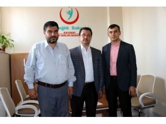 Yeşilay Cemiyeti Halk Sağlığı Müdürlüğünü Ziyaret Etti