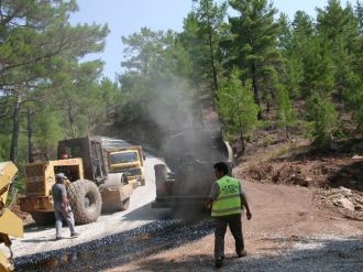 Alanya Belediyesi’nden Beldibi Mahallesi’e Asfalt