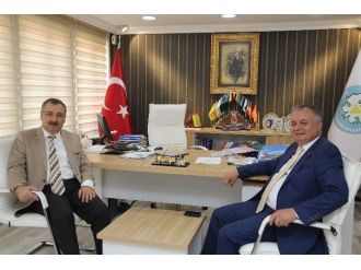 Kırım’dan Memiş’e Nezaket Ziyareti