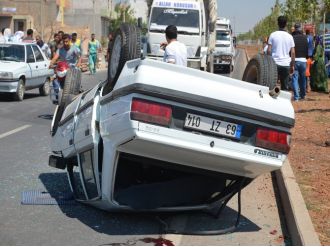 Şanlıurfa’da Meydana Gelen Kazada 1 Kişi Öldü