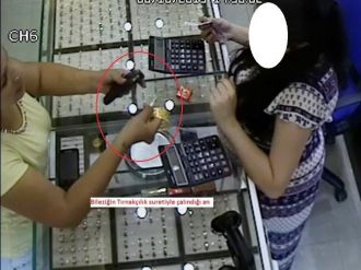 Kuyumcu Hırsızlığı Güvenlik Kamerasında