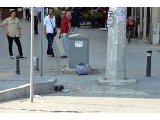 Taksim’de Şüpheli Çanta Alarmı