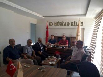 Sgk Müdürü Akkaş, Müsiad Kilis Şubesi’ni Ziyaret Etti