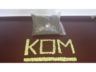 Üstüne Taş Konan Poşet Polisin Dikkatinden Kaçmadı