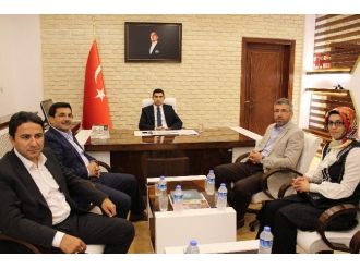 Ak Parti Heyeti Sarıcakaya’da