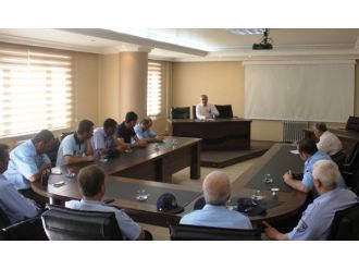 Başkan Memiş, Zabıta Personeliyle Toplantı Yaptı