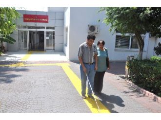 Yenişehir Kaymakamlığı’na Hissedilebilir Yüzey Döşemesi Yapıldı