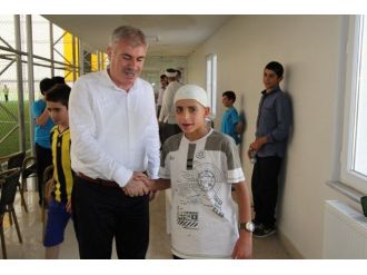 Başkan Memiş, Çocukların Heyecanına Ortak Oldu