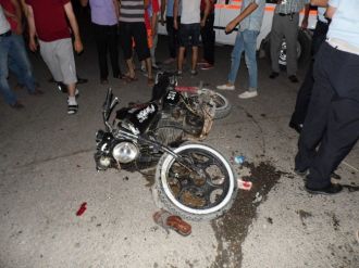 Adıyaman’da Minibüsle Motosiklet Çarpıştı: 2 Yaralı