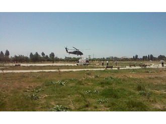 Kalp Hastası Şahıs Askeri Helikopter İle Van’da Getirildi