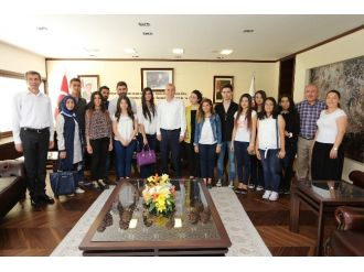 Eğitimci Gençlerden Başkan Zolan’a Ziyaret