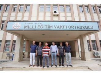 Başkan Öz, Okulların Bakım Onarım Çalışmalarını İnceledi