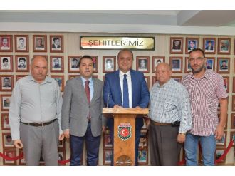 Tahsin Babaş, Şehitler Derneğini Ziyaret Etti