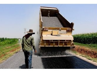 Ceylanpınar Düzova Ve Yeşiltepe Yolları Asfaltlandı