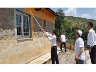Hizan’daki Okullarda Tadilat Çalışması