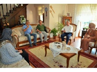 Başkan Baran’dan Şehit Ailesine Taziye Ziyareti