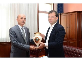 Başkan İmamoğlu’dan Yeni Kaymakama Ziyaret