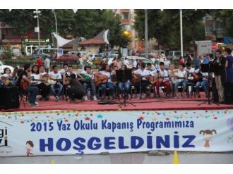 Bilgi Evi Yaz Kursları Finali Göz Doldurdu