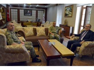 Tugay Komutanı Soysal’dan Veda Ziyareti