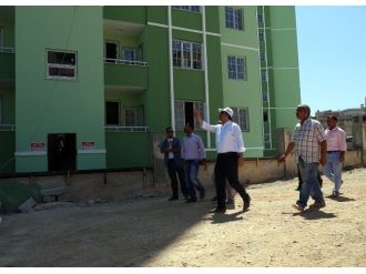 Başkan Fadıloğlu Zeytinli Konutlarını İnceledi