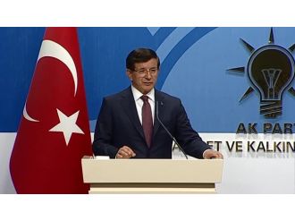 Davutoğlu: Millete Görev Verilmez, Millet Görev Verir