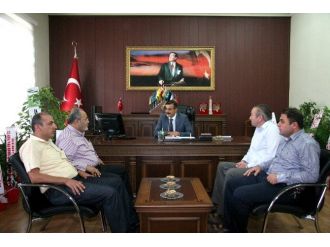 Uslu’dan Gözen’e Hayırlı Olsun Ziyareti