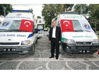 Ceyhan Belediyesi Yeni Hasta Ve Cenaze Nakil Araçlarını Hizmete Sundu