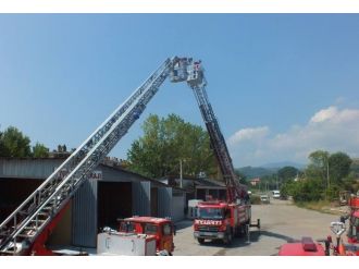 İtfaiye’den Yaralı Kurtarma Tatbikatı