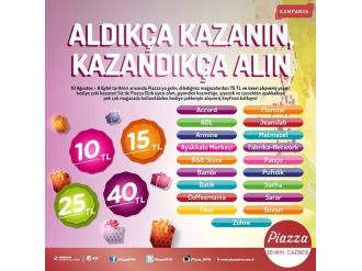 Piazza Avm’dan “Alan Kazanıyor, Kazanan Alıyor!”