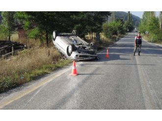 Tavşanlı-domaniç Karayolu’nda Trafik Kazası: 1 Yaralı