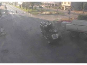 Ordu’da İlginç Trafik Kazaları