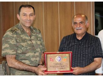 Tümgeneral Akyürek’den, Başkan Erkoç’a Veda Ziyareti