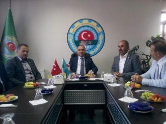 Vali Günaydın, Ziraat Odasını Ziyaret Etti