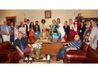 Taşköprü’de Yabancı Gruplarla Resepsiyon Yapıldı